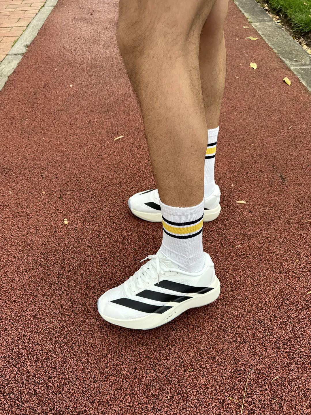 Adidas Adizero Evo Sl Blanco Negro  4