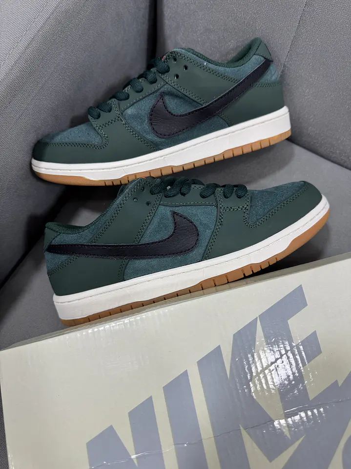 Nike Sb Dunk Low Deep Fir  1