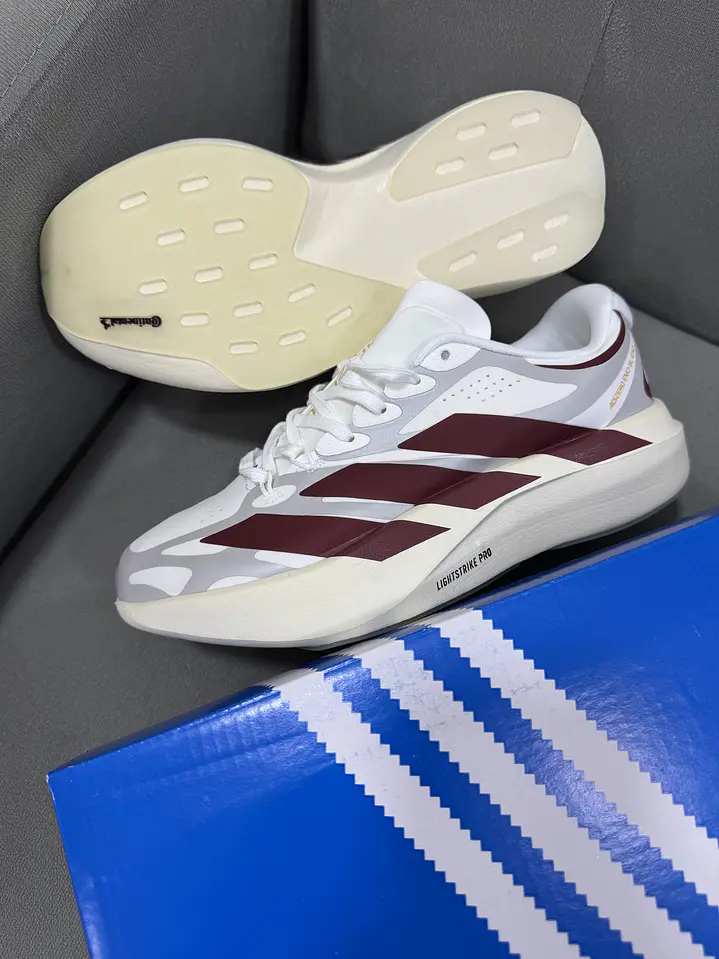 Adidas Adizero Evo Sl Exo Bordo Blanco  2