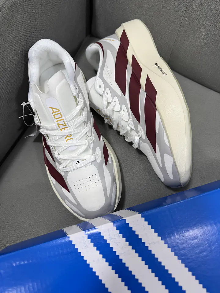 Adidas Adizero Evo Sl Exo Bordo Blanco  4