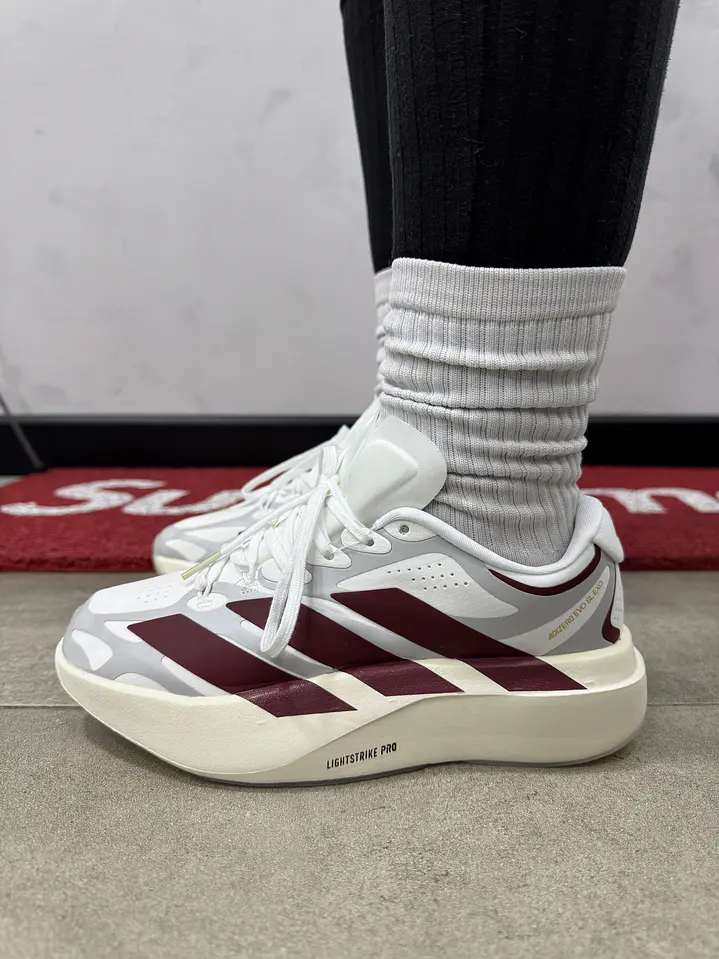 Adidas Adizero Evo Sl Exo Bordo Blanco  6