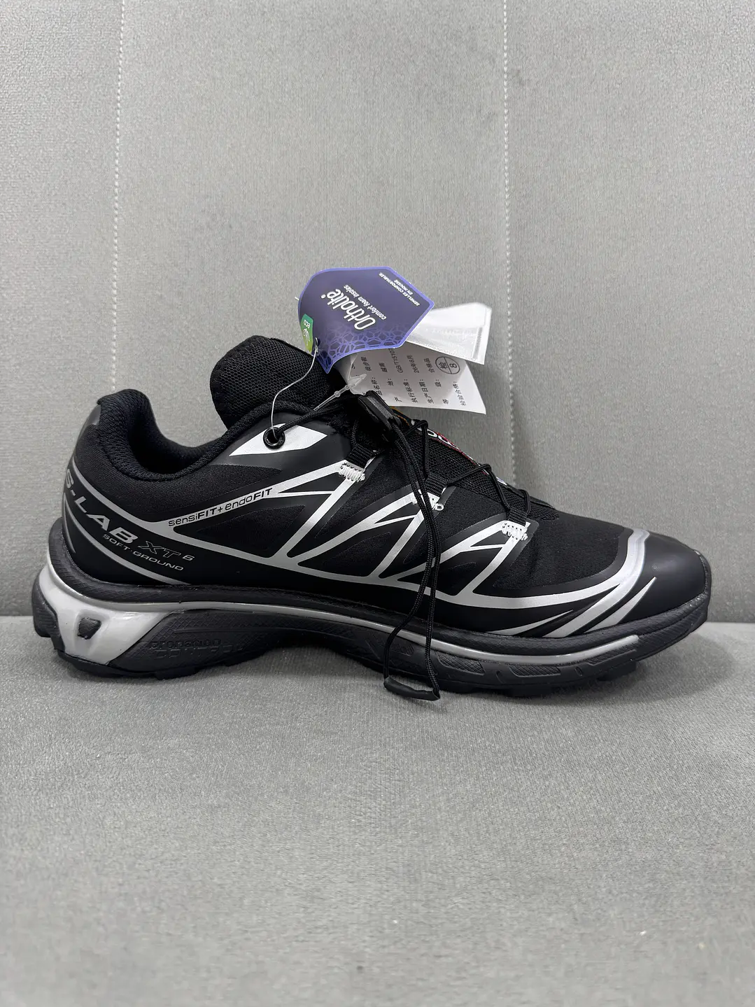 Salomón XT-6 Lab Negro Metallic  3