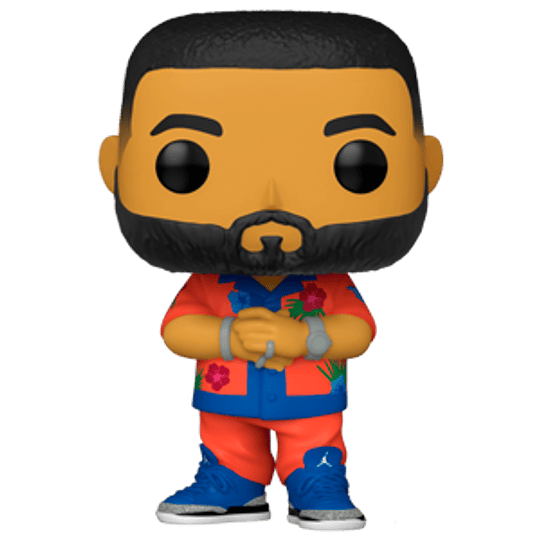 Funko Pop! Rocks: Dj Khaled with Orange Outfit - Image 2