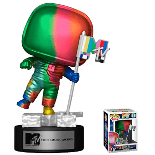 Funko Pop! Icons: Mtv Moon Person Rainbow