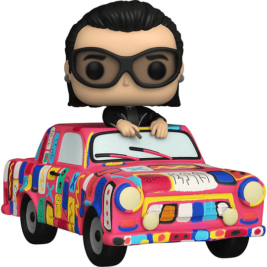 Funko Pop! Rides: U2 - Bono With Achtung Baby Car - Image 2