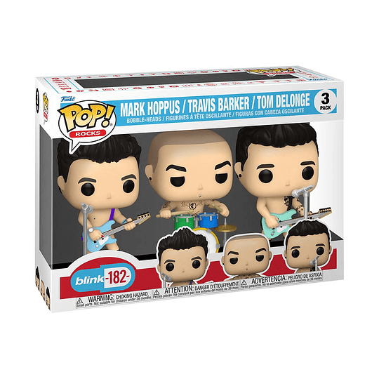 Funko Pop! Rocks: Blink 182 - What's My Age Again? 3 Pack - Image 3