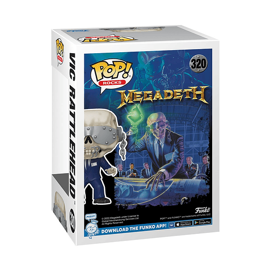 Funko Pop! Rocks: Megadeth - Vic Rattlehead - Image 2