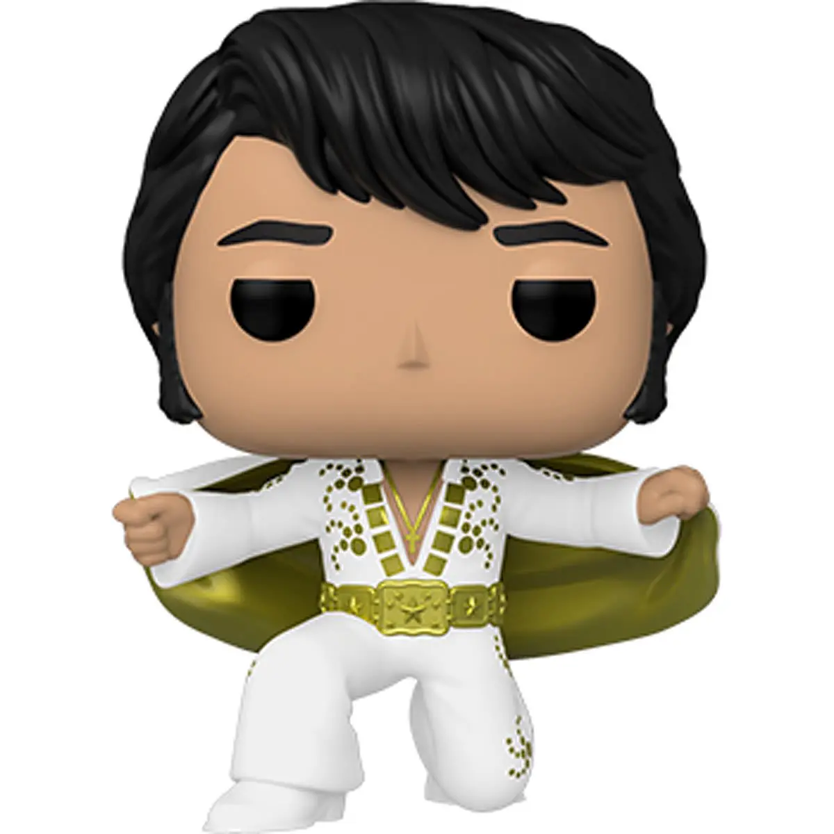 Funko Pop! Rocks – Elvis Presley Con Traje De Faraón, Figura De Vinilo De 9.5 Cm, Coleccionable Oficial