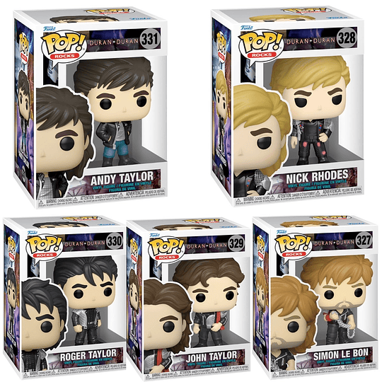 Funko Pop! Rocks: Duran Duran - The Wild Boys 5 Pack - Image 3