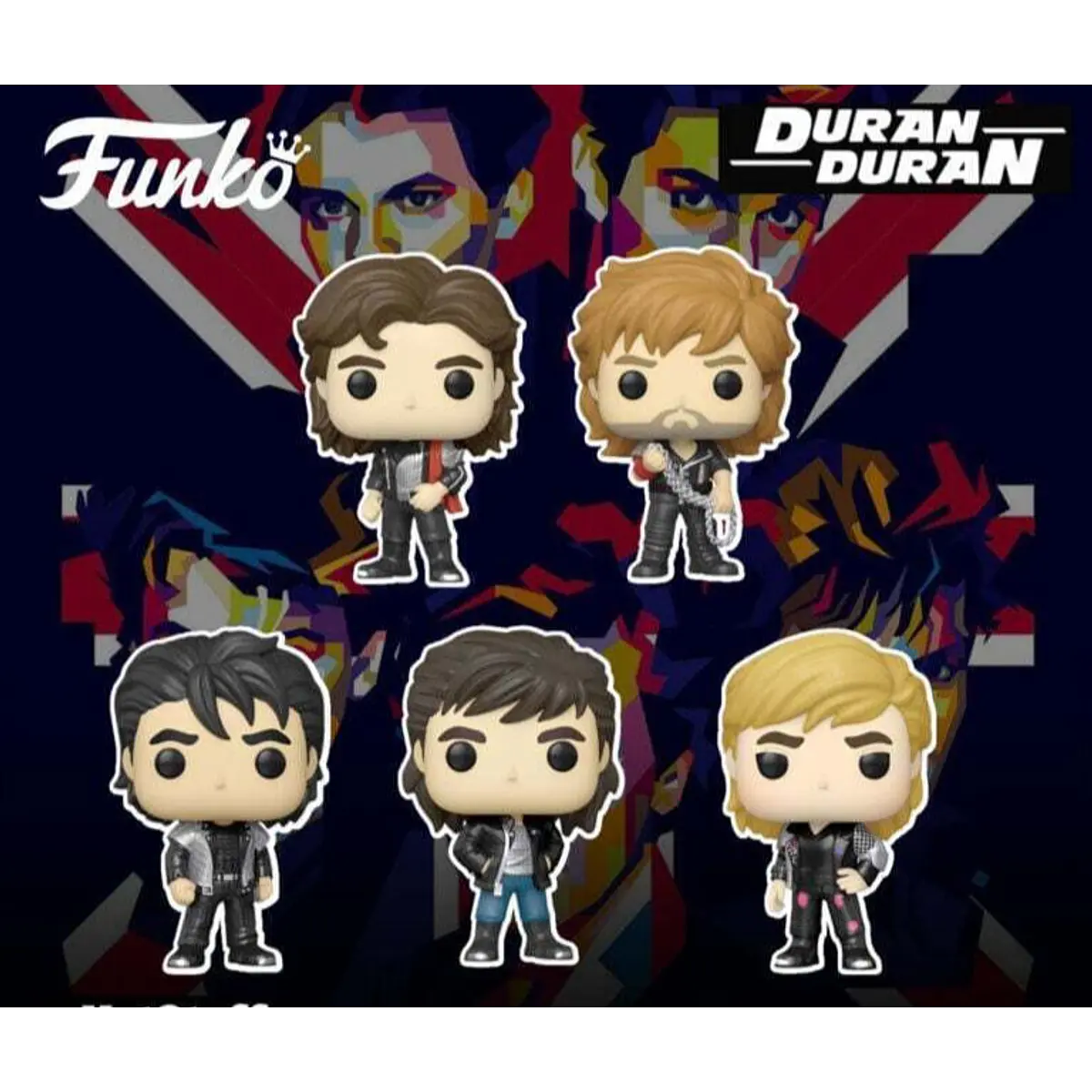 Funko Pop! Rocks: Duran Duran - The Wild Boys 5 Pack