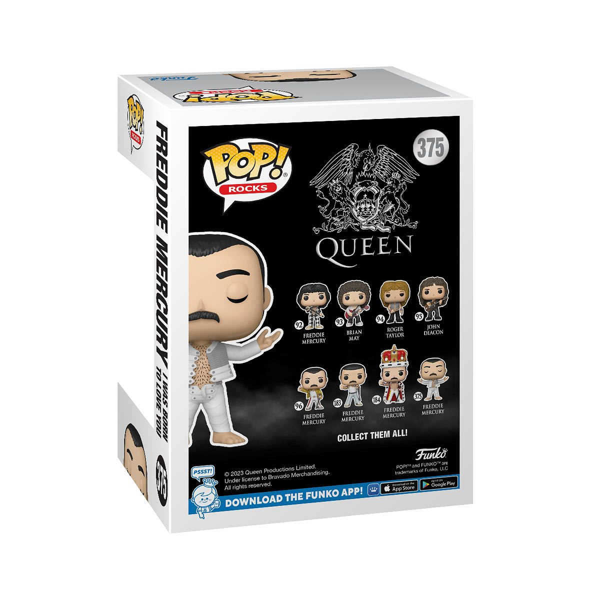 Funko Pop! Rocks: Queen - Freddie Mercury I Was Born To Love