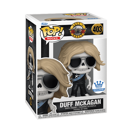 Funko Pop! Rocks: Guns N Roses - Duff McKagan (Skeleton) - Image 2