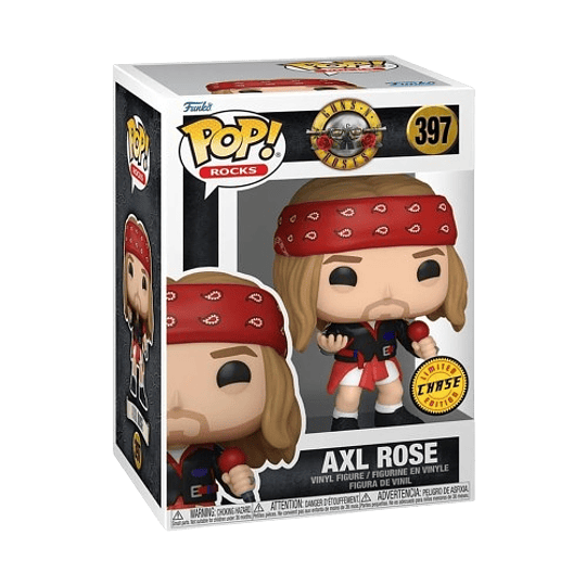 Funko Pop! Rocks: Guns N Roses - Axl Rose 1992 (Chase) - Image 2