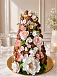 Croquembouche Chocolat et Fleurs - Miniatura 3