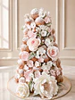 Croquembouche Blanc et Fleurs - Miniatura 2
