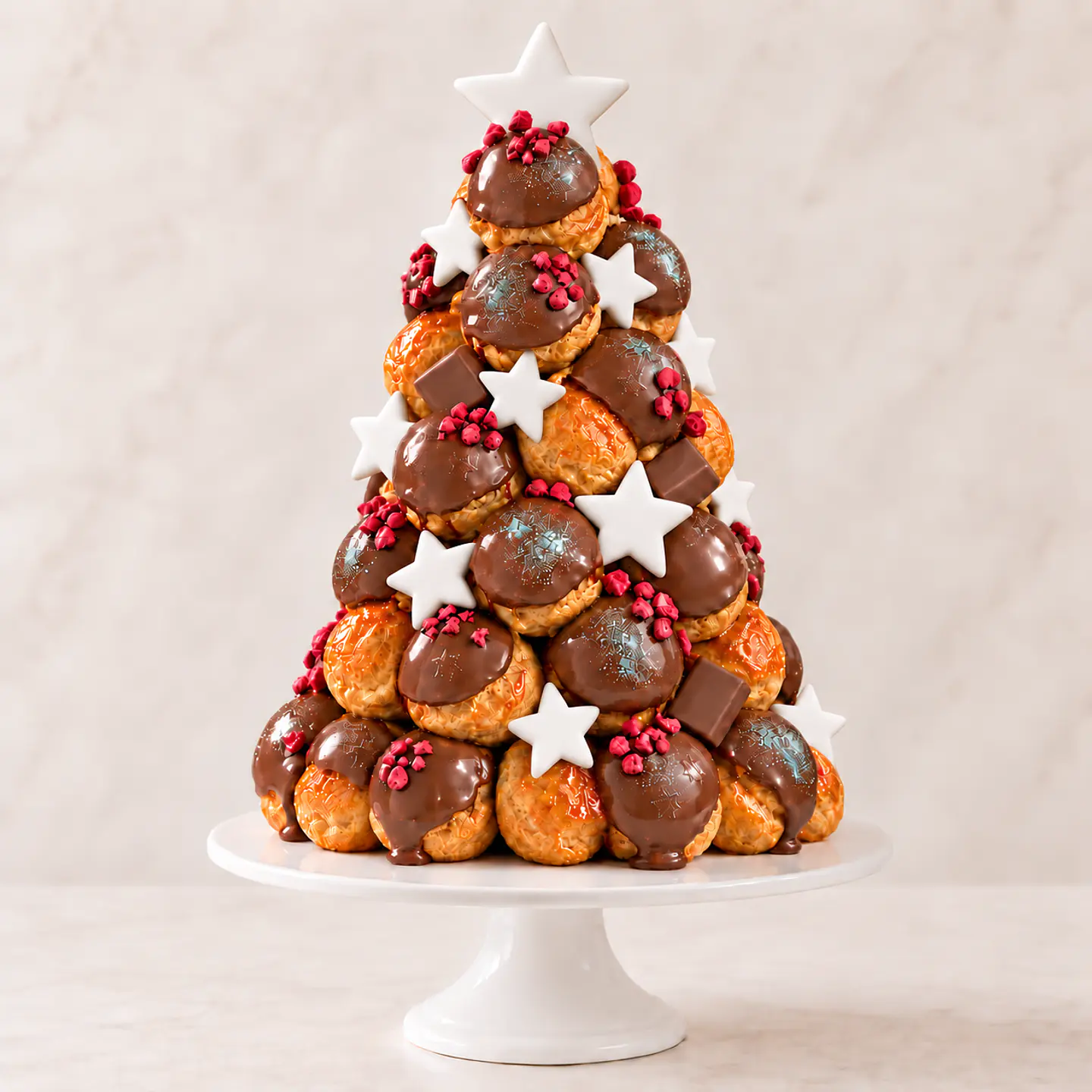 Croquembouche Navidad | Torre de Profiteroles 2