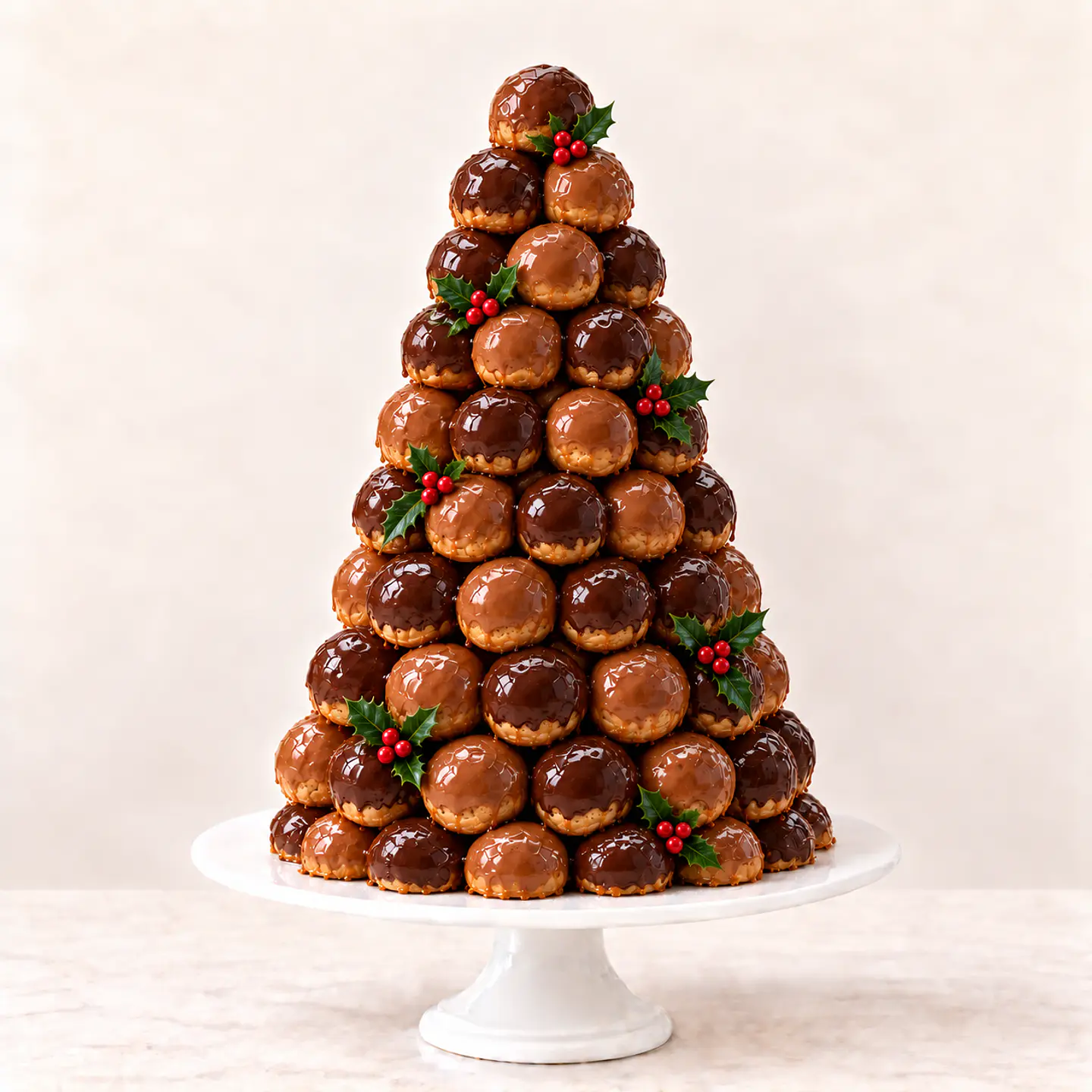 Croquembouche Navidad | Torre de Profiteroles 1