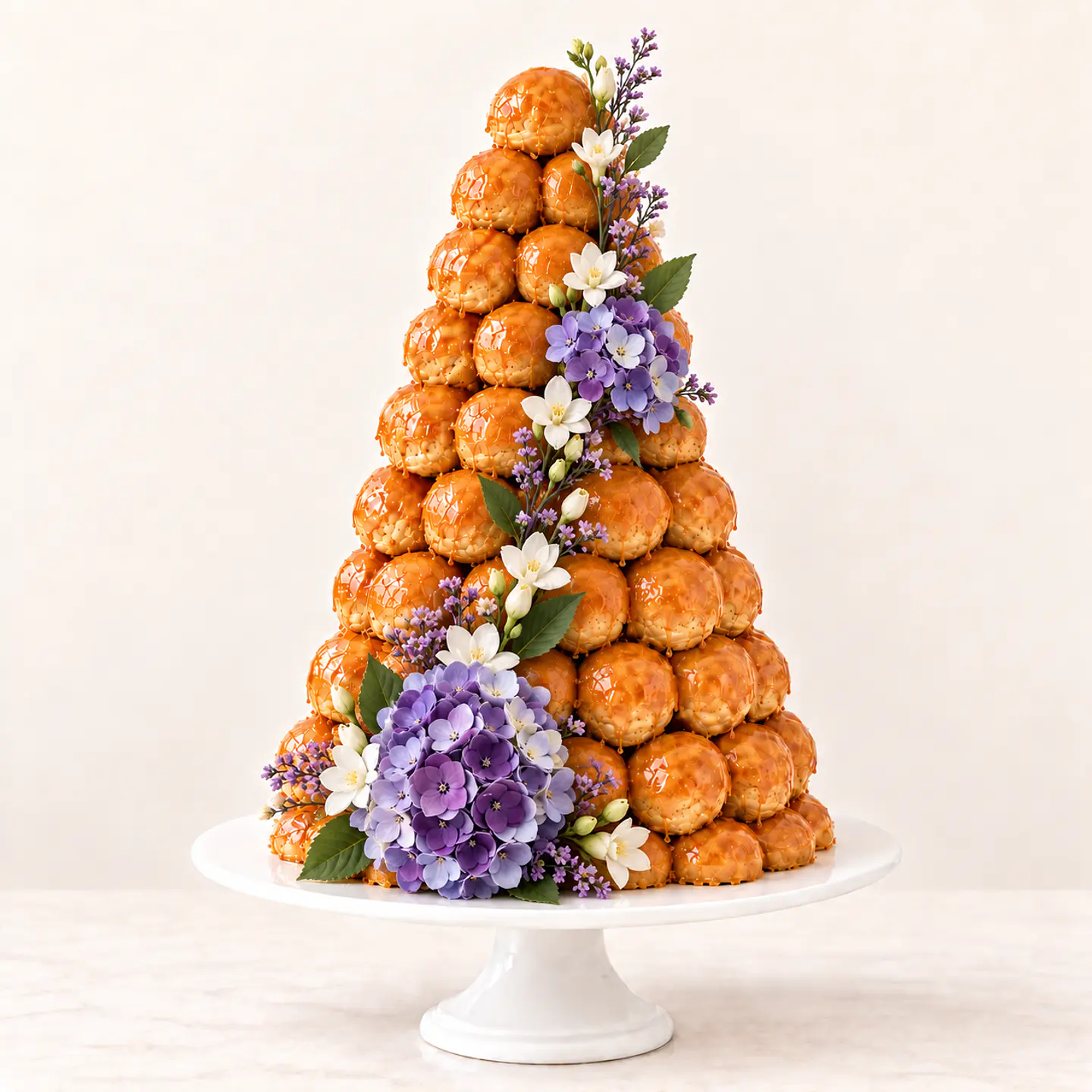 Croquembouche chocolate & flores 1