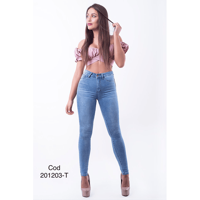 Jeans pitillo cod 201203 T