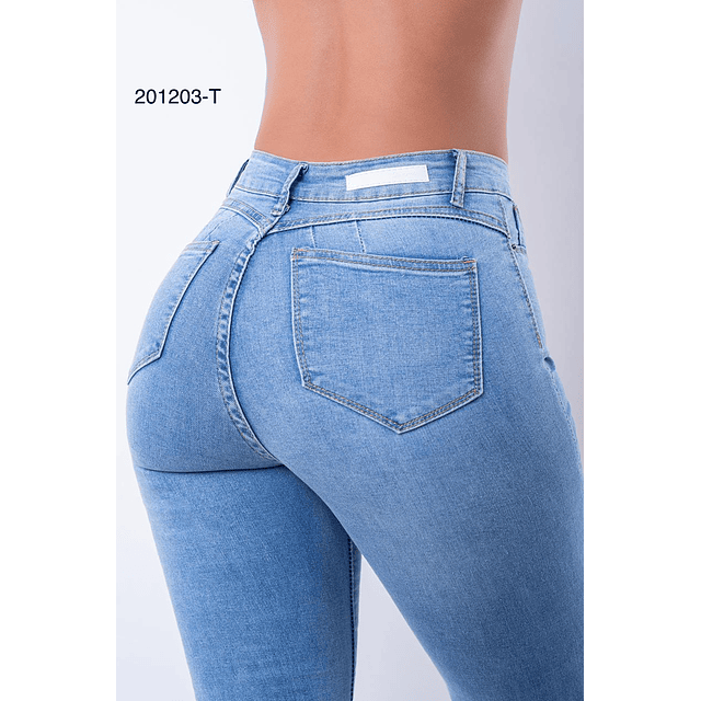 Jeans pitillo cod 201203 T