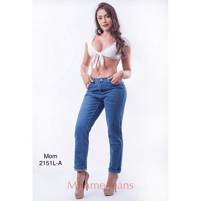 Jeans mom cod. 2151L-A