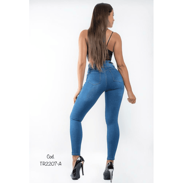 Jeans pitillo cod. TR2207-A Push Up