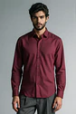 Camisa Cuello Italiano Hombre - Miniatura 4