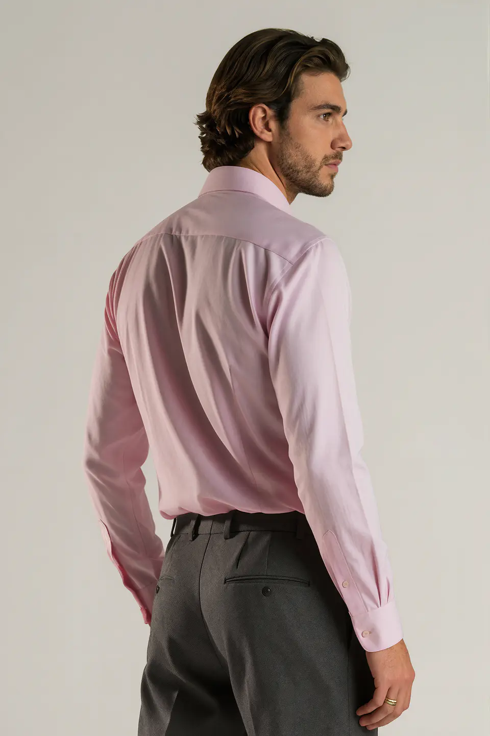 Camisa Cuello Italiano Hombre 14