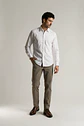 Camisa Cuello Italiano Hombre - Miniatura 9