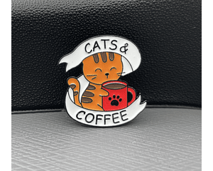 ¡pin de gatos y café!