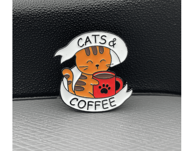 ¡pin de gatos y café!