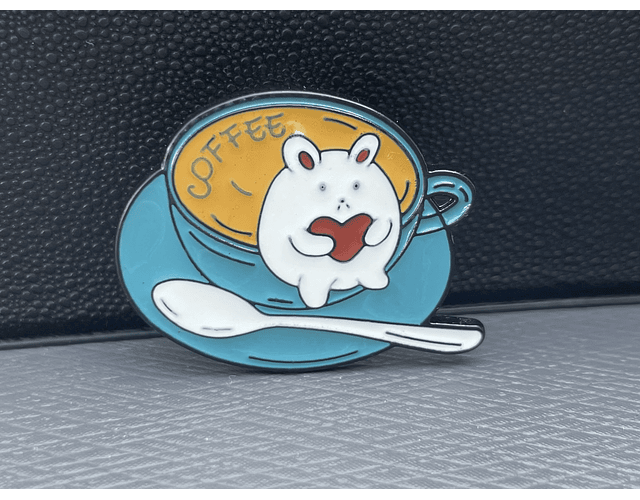 ¡Pin de Gato y Café!