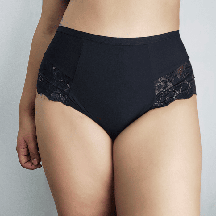 Pantaleta color tiro alto 🖤 1