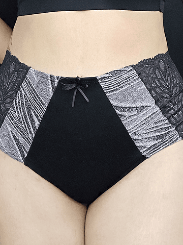 Pantaleta edición limitada plateada 