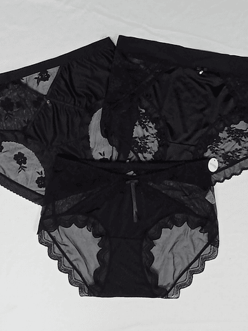 Tripack mix black 🖤