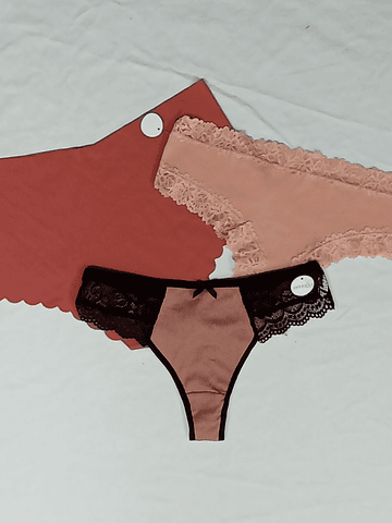 Tripack mix Black 🖤