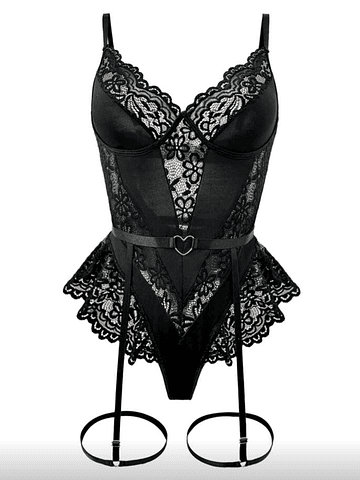 Body negro transparencia 