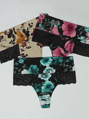 Tripack Pantaleta Modeladora 🌸
