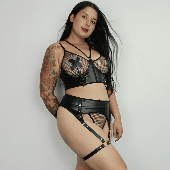 Conjunto ecocuero  1