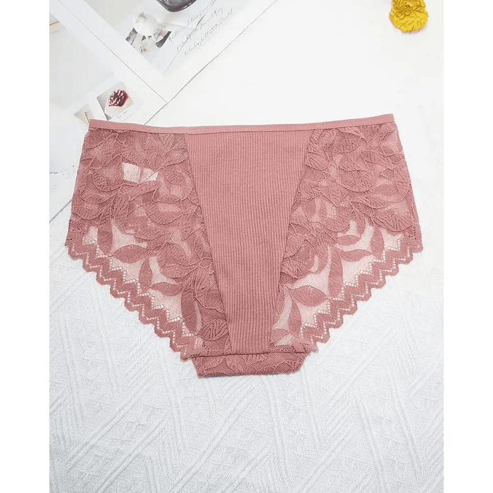 Pantaleta Encaje algodón  1