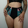 Pantaleta algodón tiro alto mujer cómoda  1