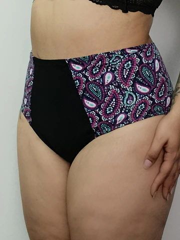 Pantaleta algodón tiro alto reductora 