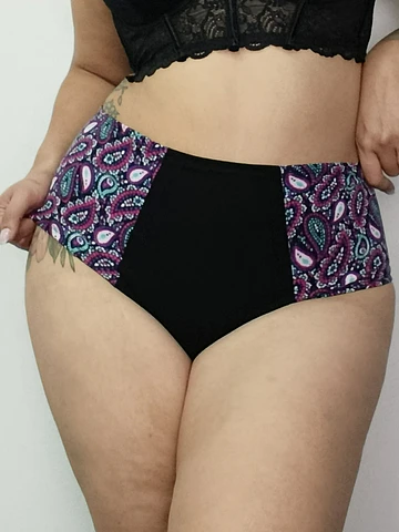 Pantaleta algodón tiro alto reductora 