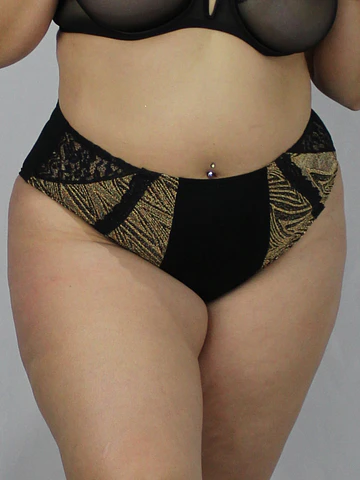 Pantaleta algodón tiro alto mujer cómoda 