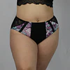 Pantaleta algodón cintura alta mujer elegante 1
