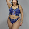 Conjuntos de Lencería sexy mujer azul  1