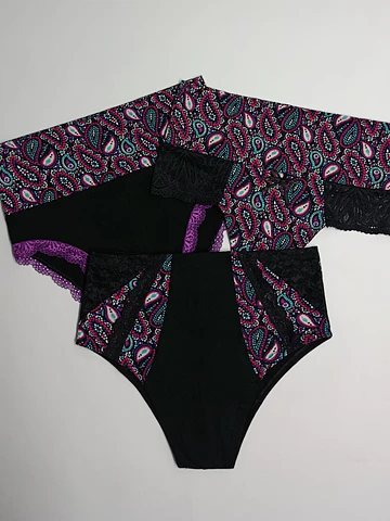 Tripack Pantaletas Encaje Mujer