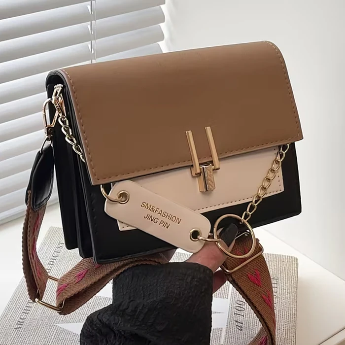Cartera bicolor 