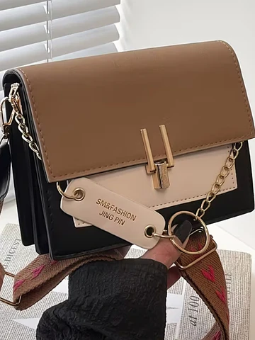 Cartera bicolor 