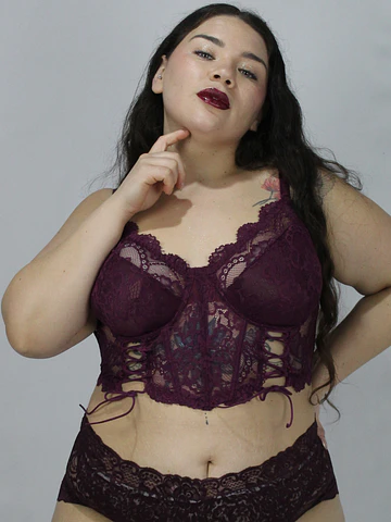 Bustier carmenere 